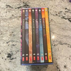 Amulet Box Set Series Books #1-8 by Kazu Kibuishi graphic novel